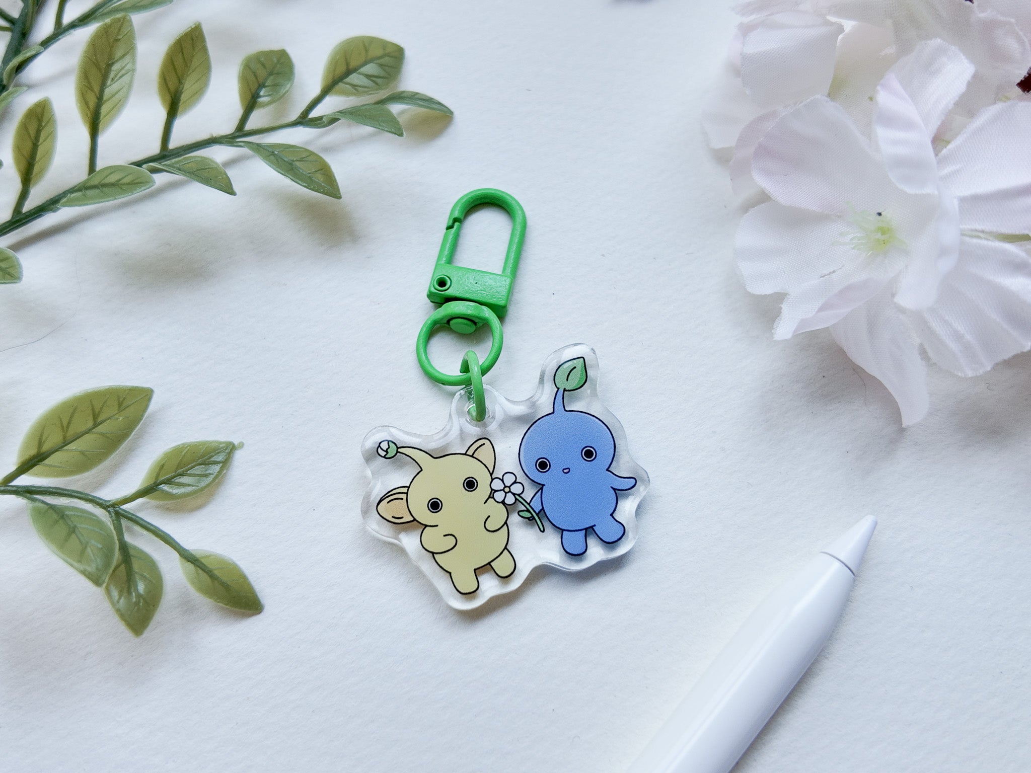Little Aliens Key Charm – Angel + Hare
