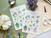 Plant Friends Sticker Sheet