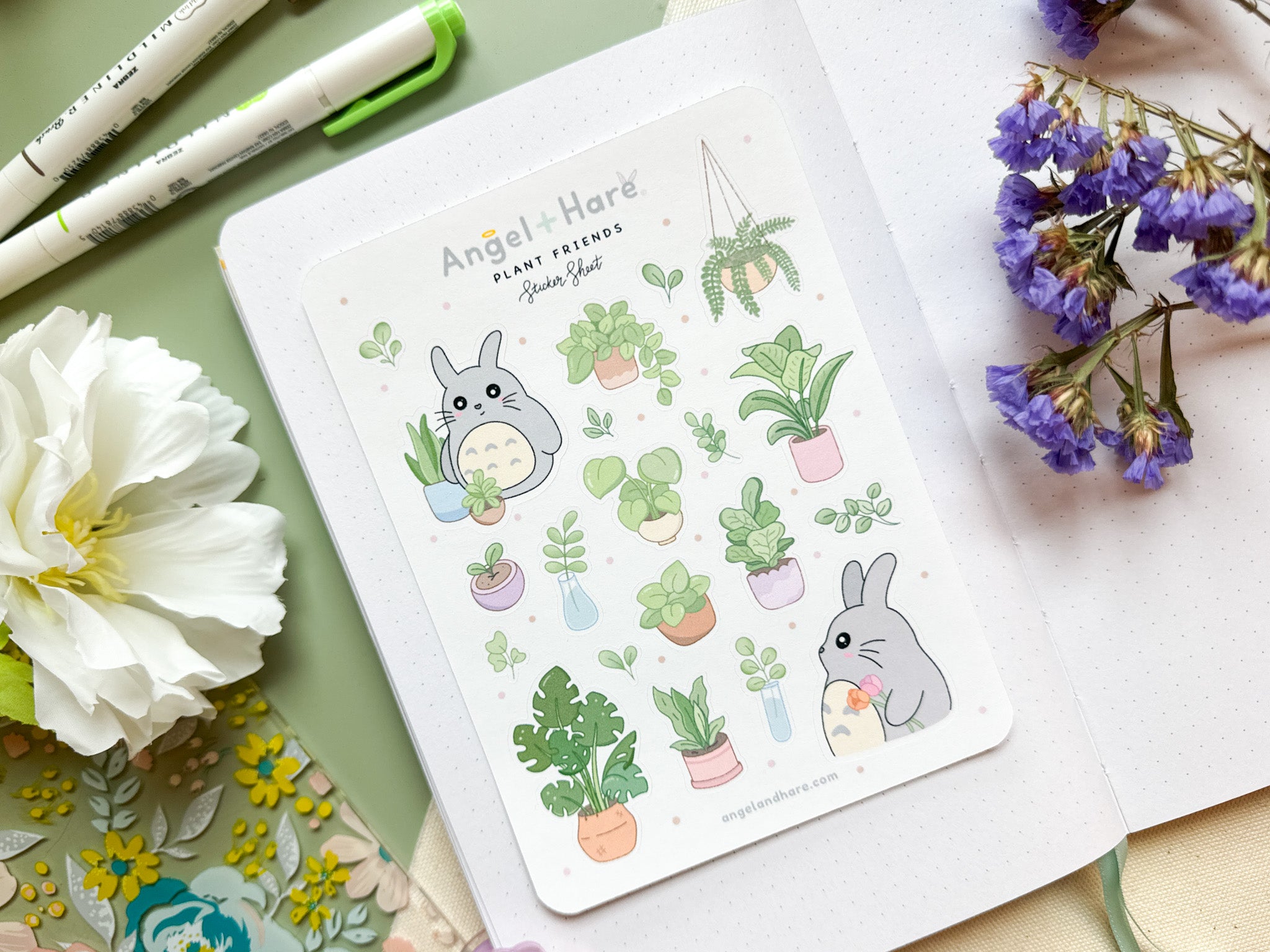 Plant Friends Sticker Sheet