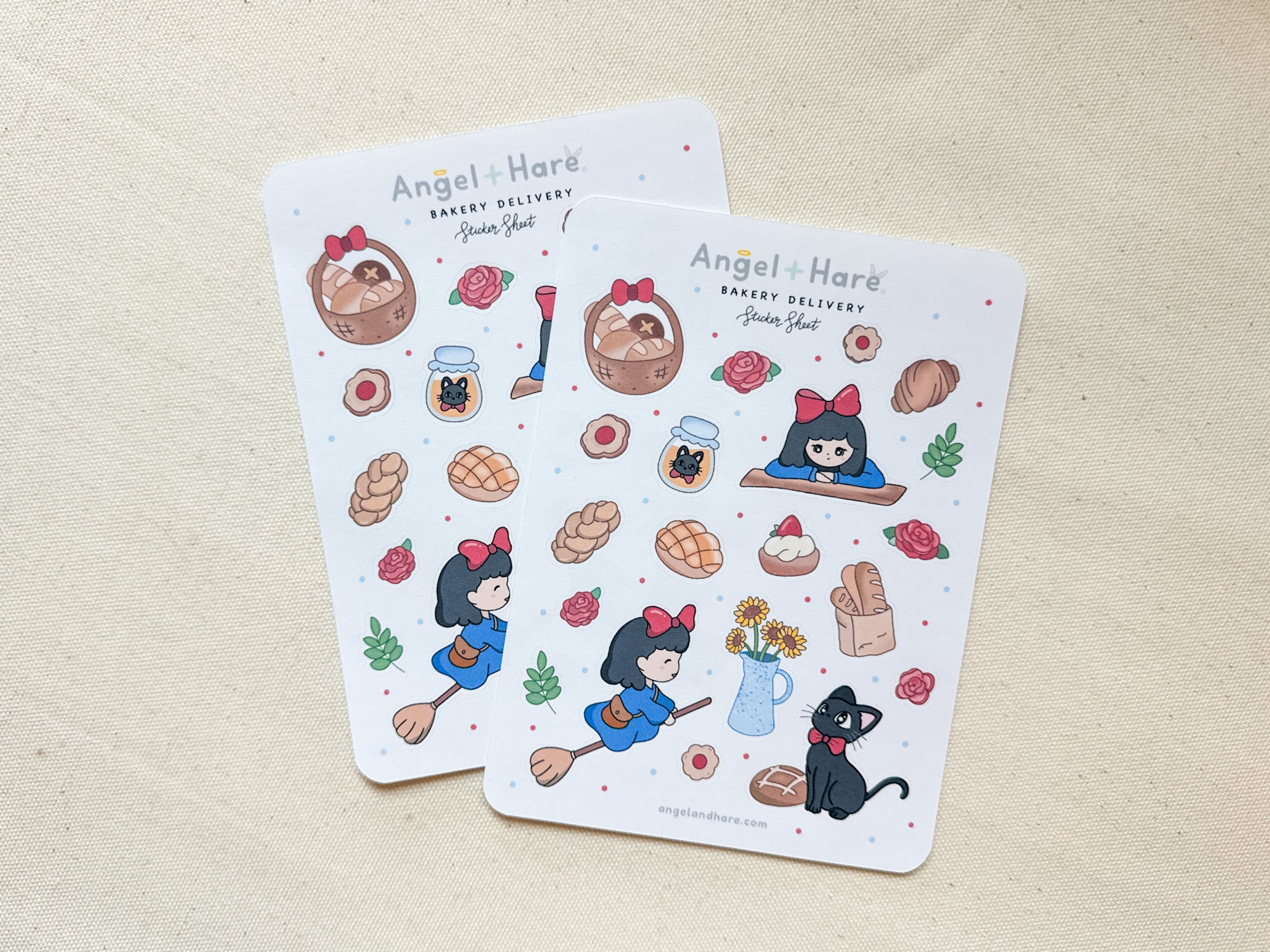 Bakery Delivery Sticker Sheet