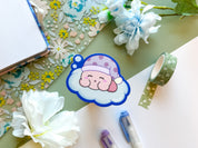 Sleepy Kirby Sticker