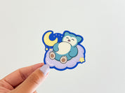 Dreamy Snorlax Sticker