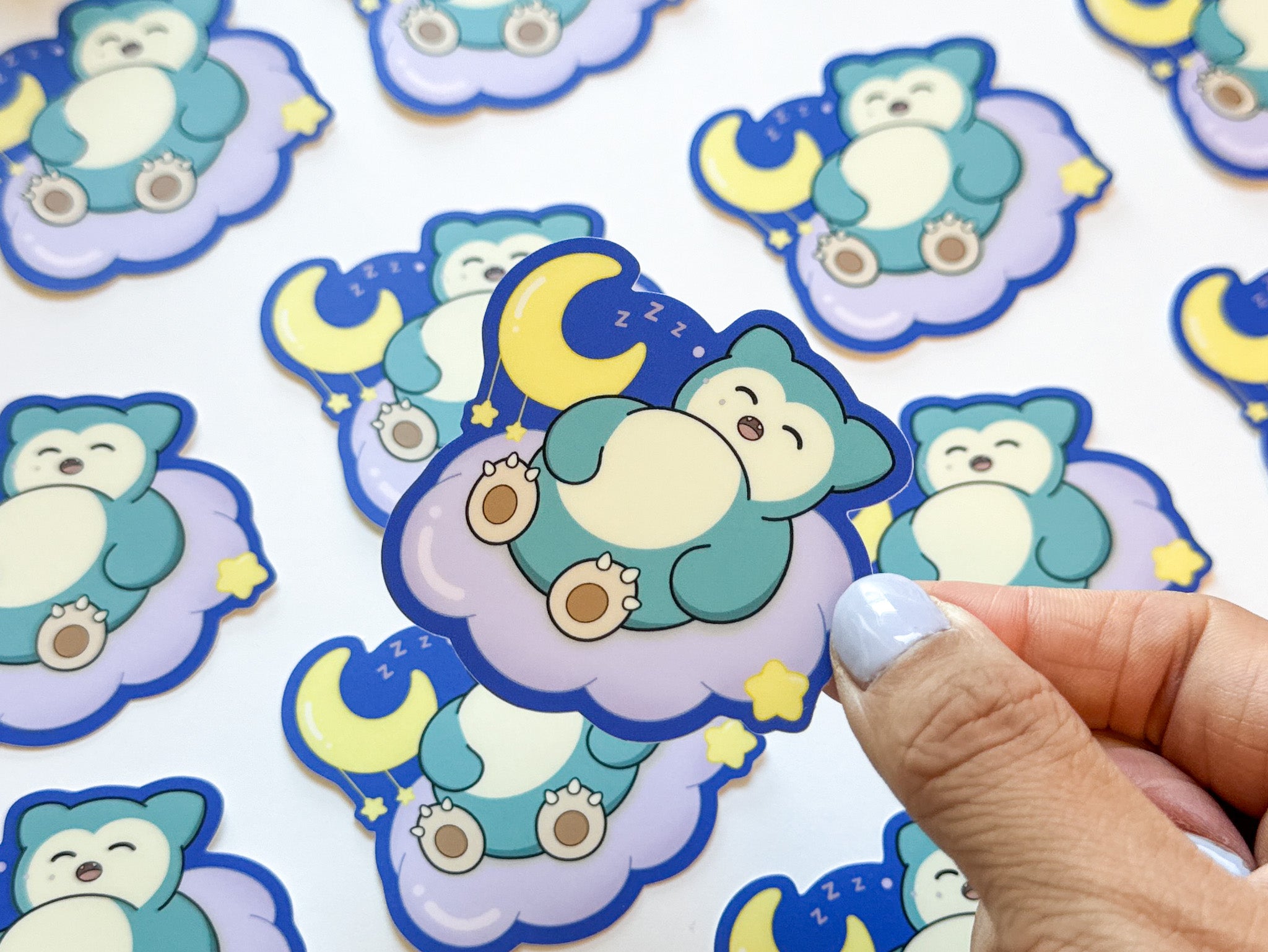 Dreamy Snorlax Sticker