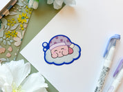 Sleepy Kirby Sticker