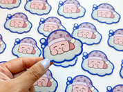 Sleepy Kirby Sticker