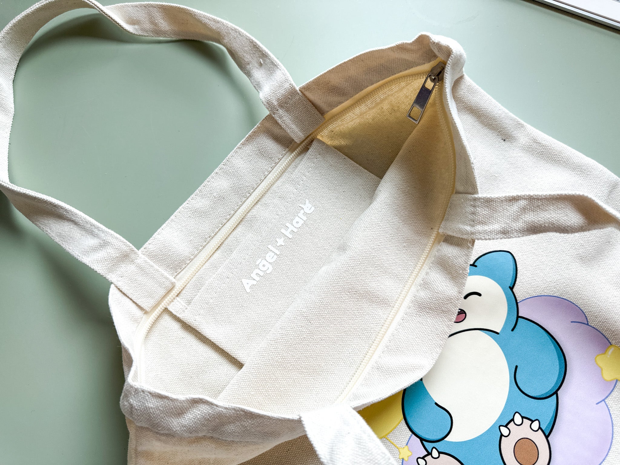 Dreamy Snorlax Tote Bag | Always Sleepy Collection