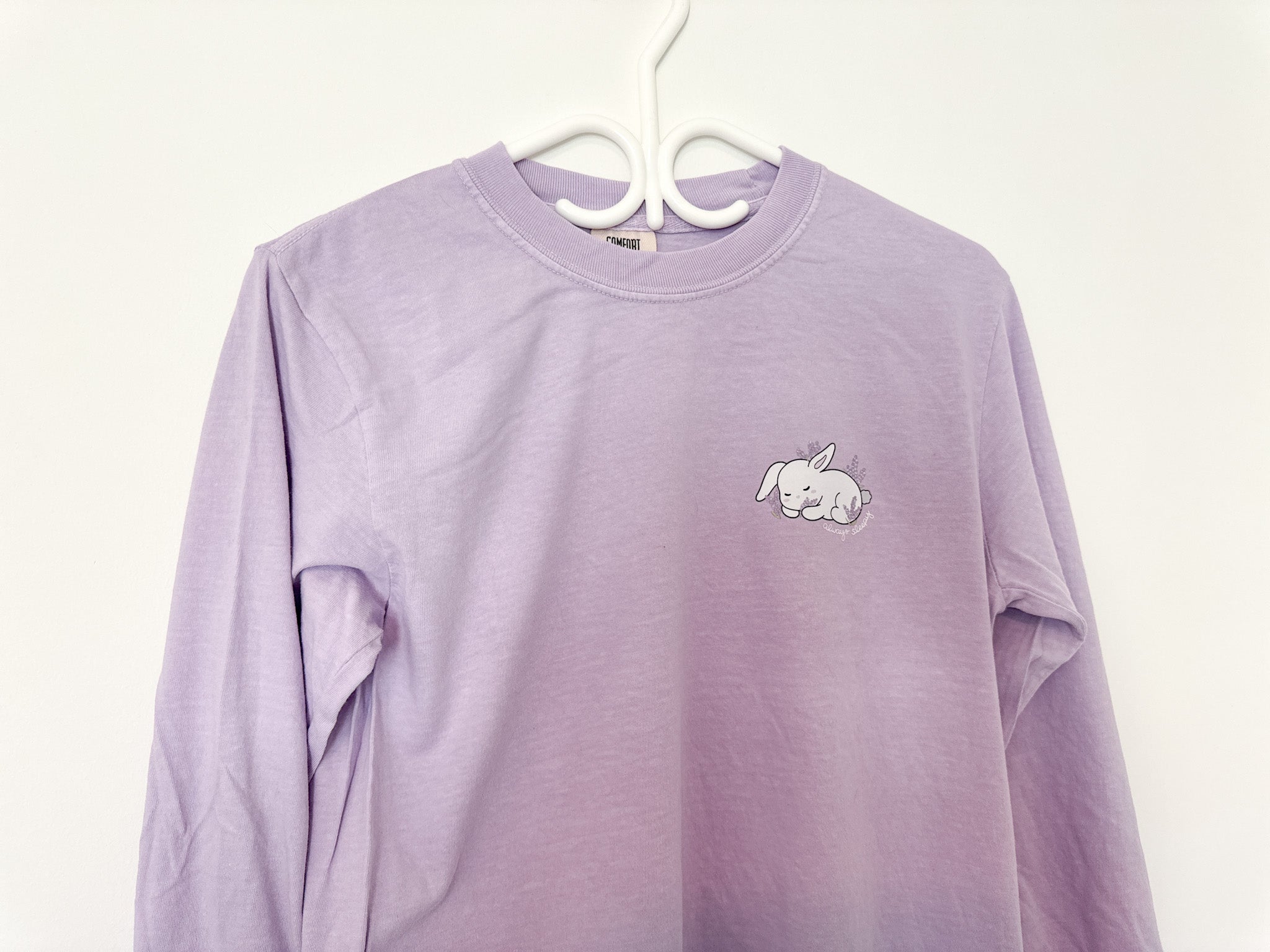 Lavender Bunny Longsleeve | Always Sleepy Collection