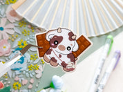 Chocolate Cow Sticker