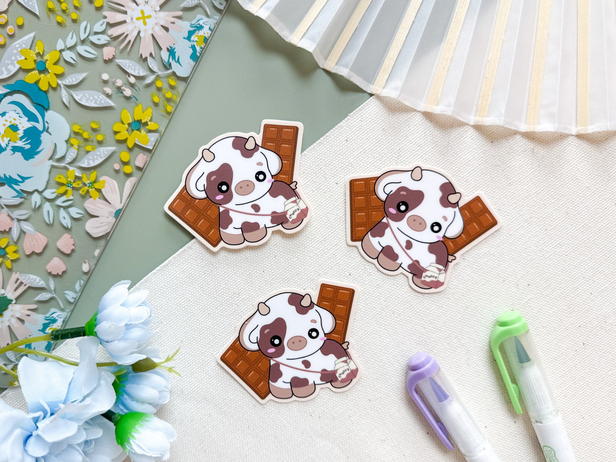 Chocolate Cow Sticker