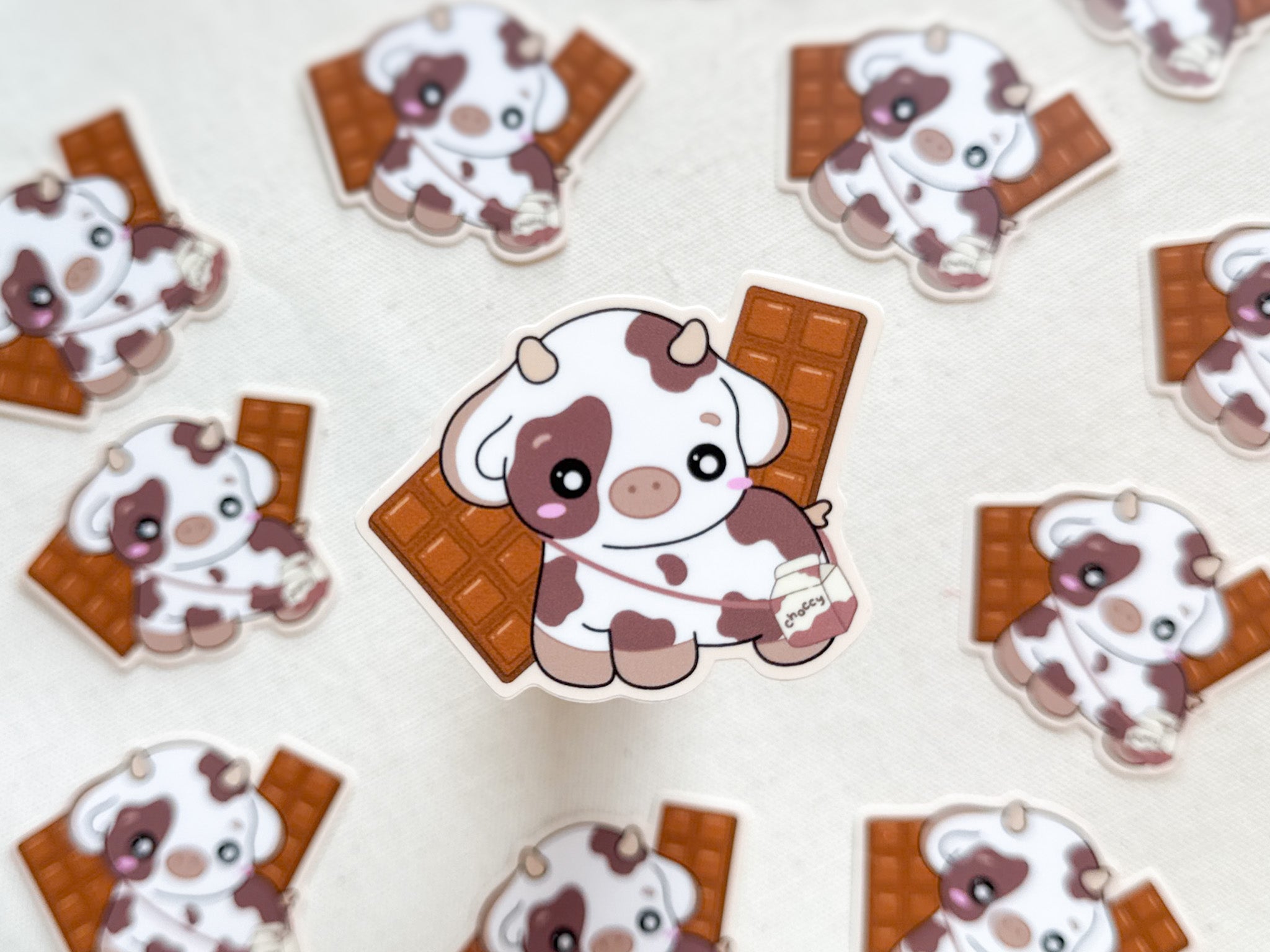 Chocolate Cow Sticker