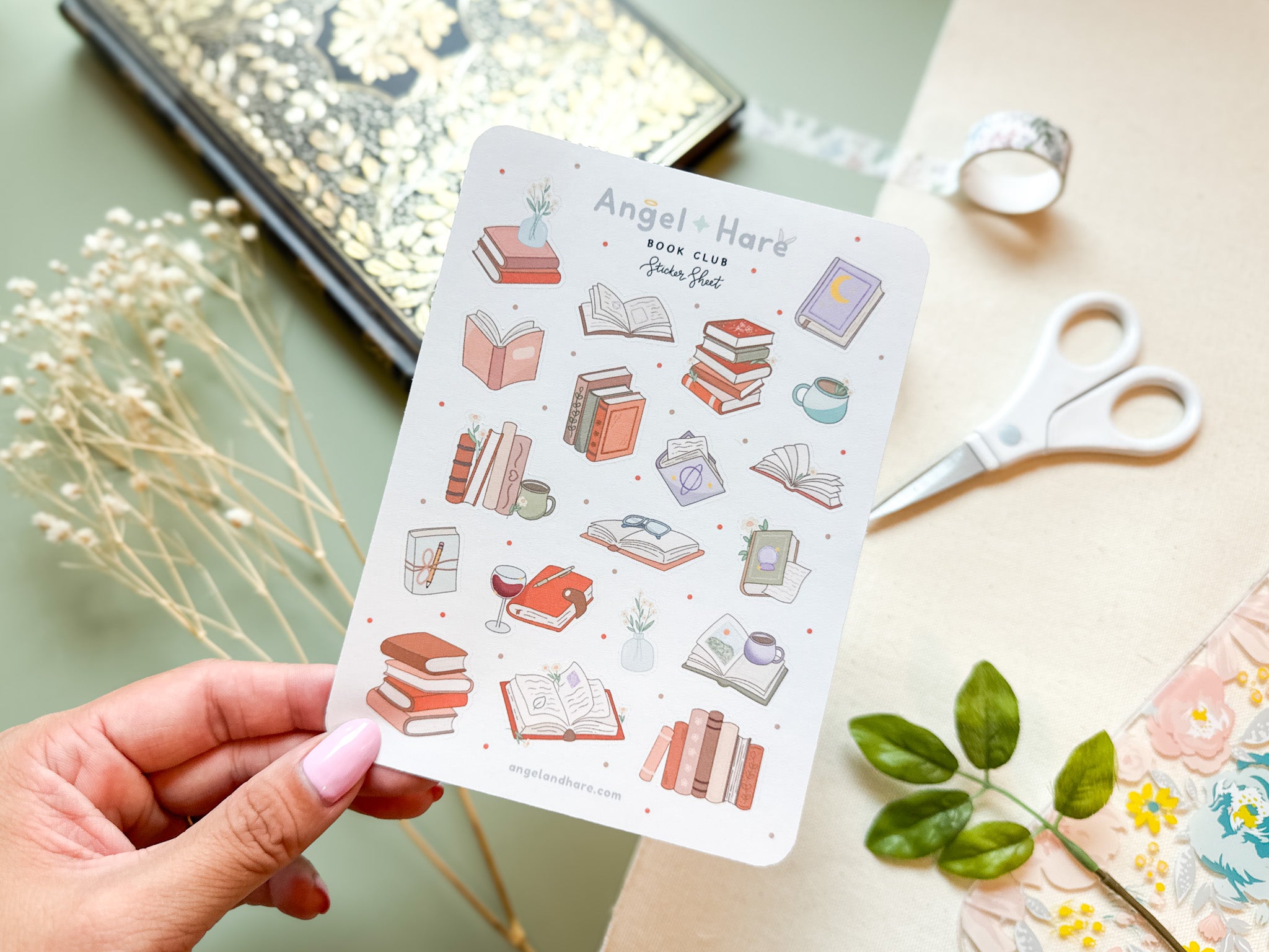 Book Club Sticker Sheet