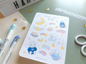 Space Roll Sticker Sheet