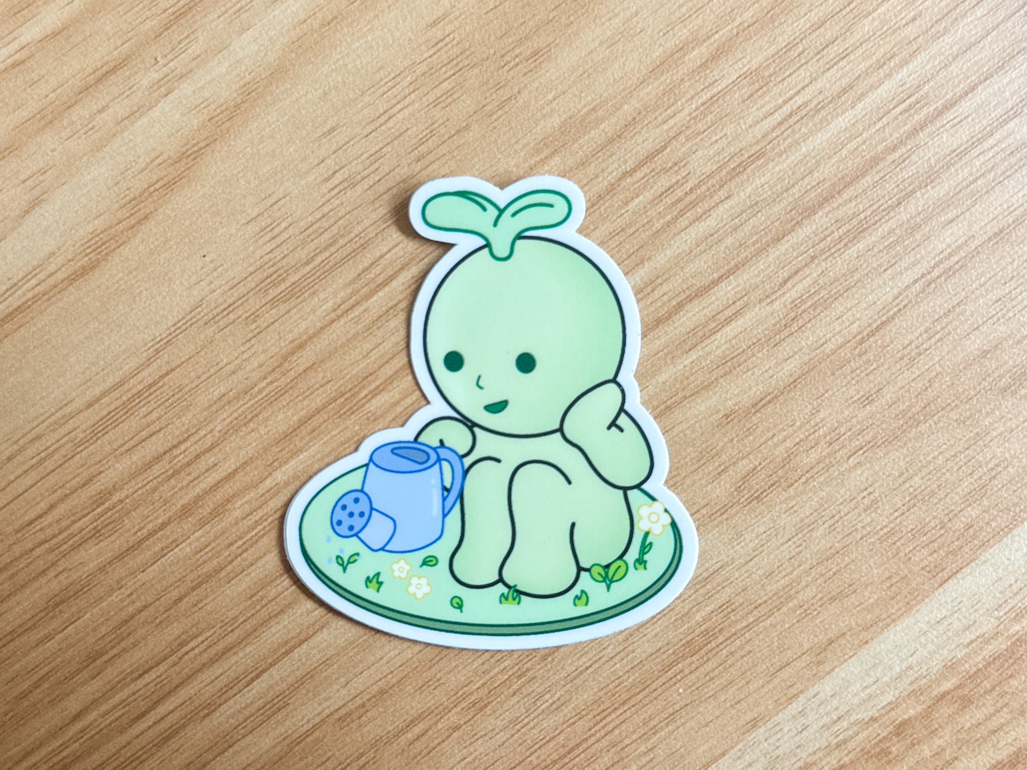 Gardening Smiski Sticker