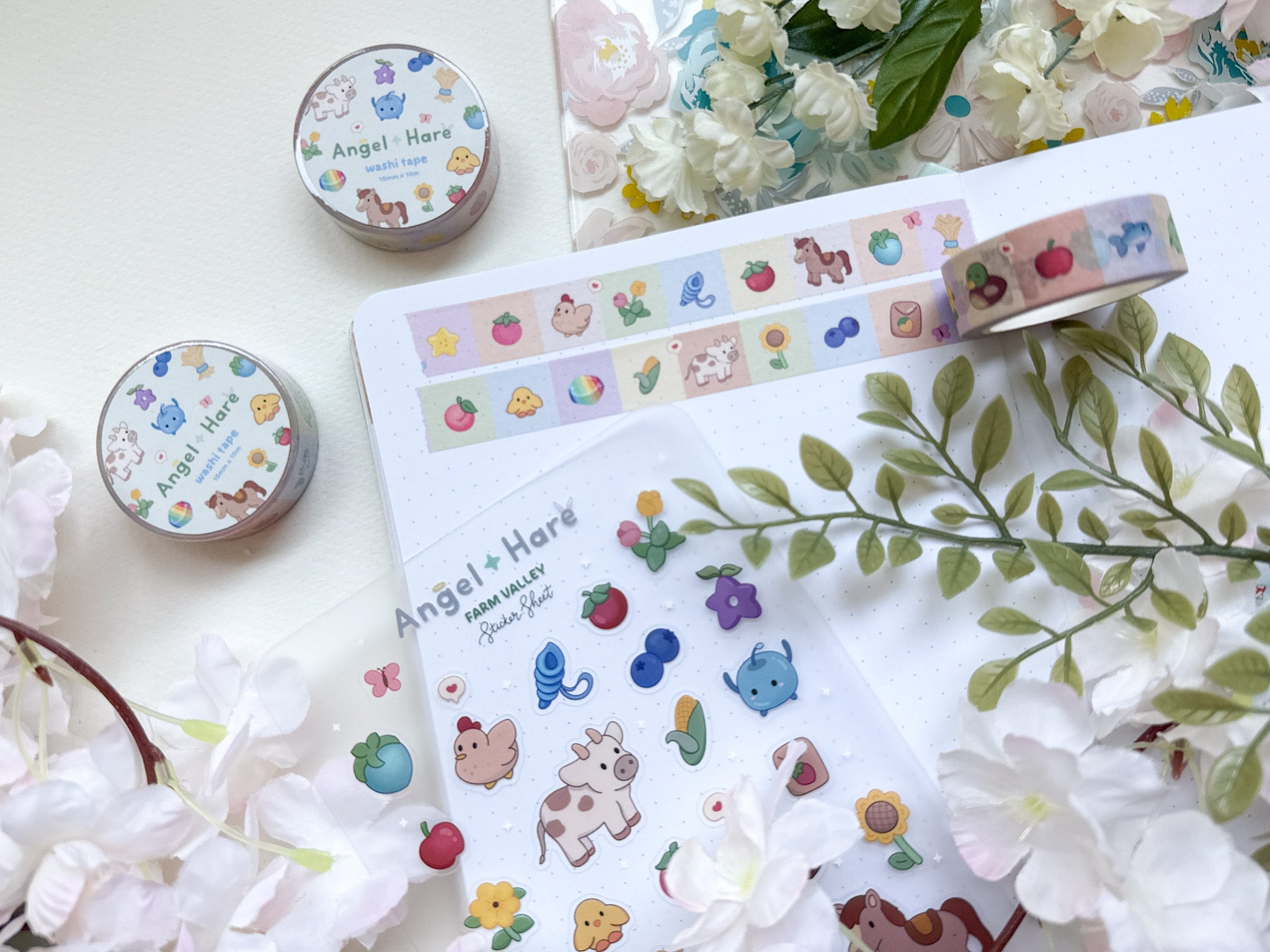 Farm Valley Washi Tape
