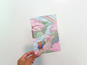 Sakura Walk | Small Art Print 5"x7"