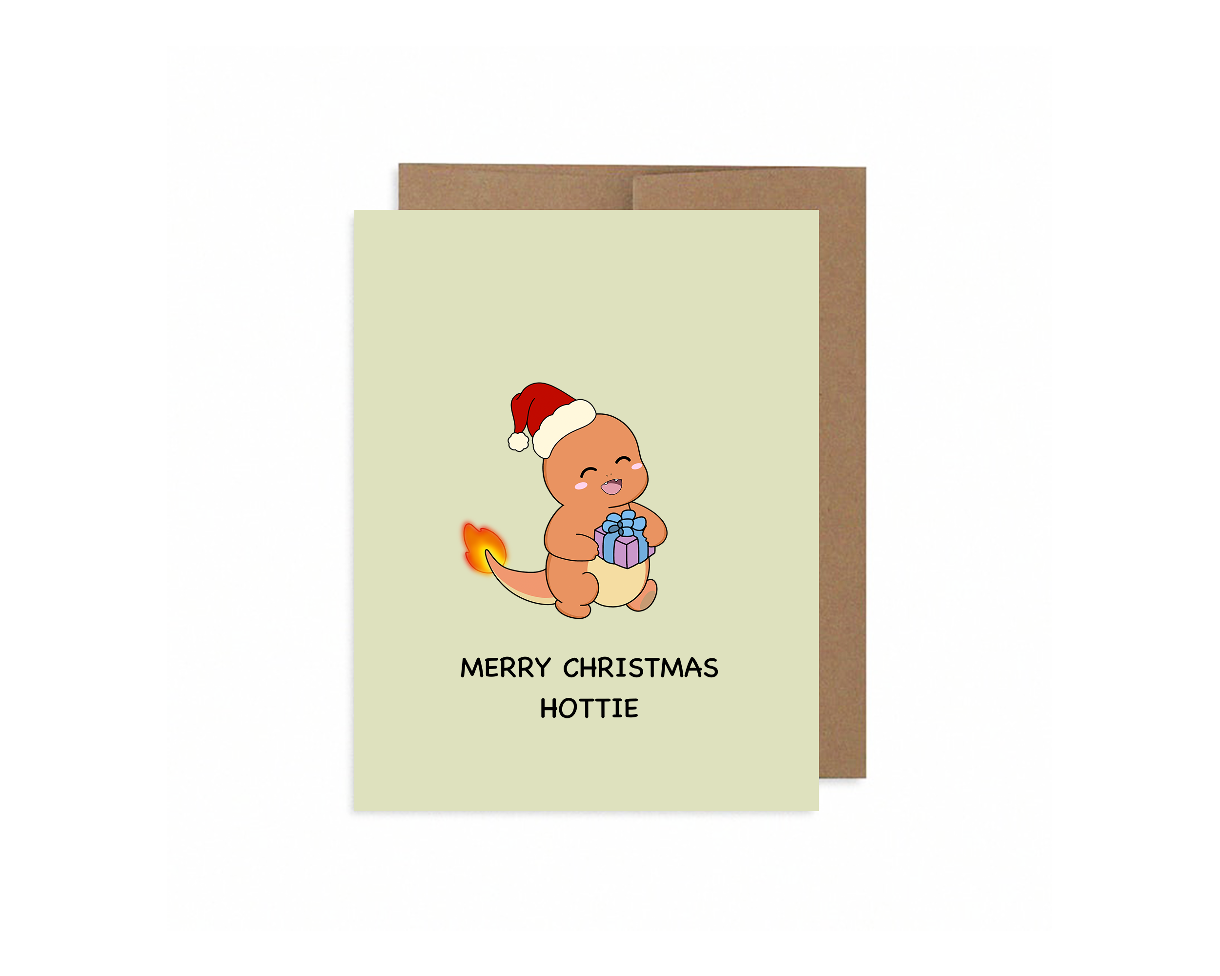 Merry Christmas Hottie | Greeting Card