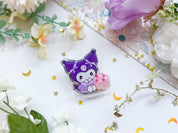 Kuromi Cake Magnet Clip