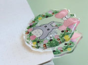 Totoro Wreath Acrylic Clip