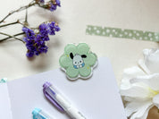 Pochacco Flower Acrylic Clip