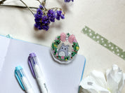 Totoro Wreath Acrylic Clip