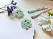 Pochacco Flower Acrylic Clip