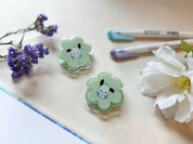 Pochacco Flower Acrylic Clip