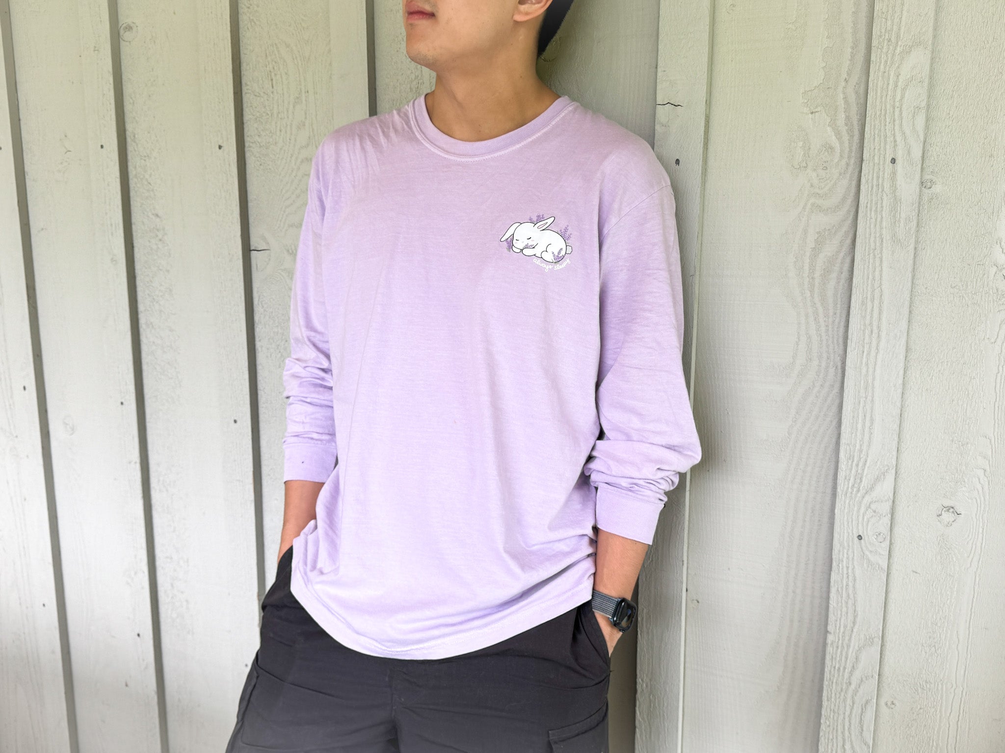 Lavender Bunny Longsleeve | Always Sleepy Collection