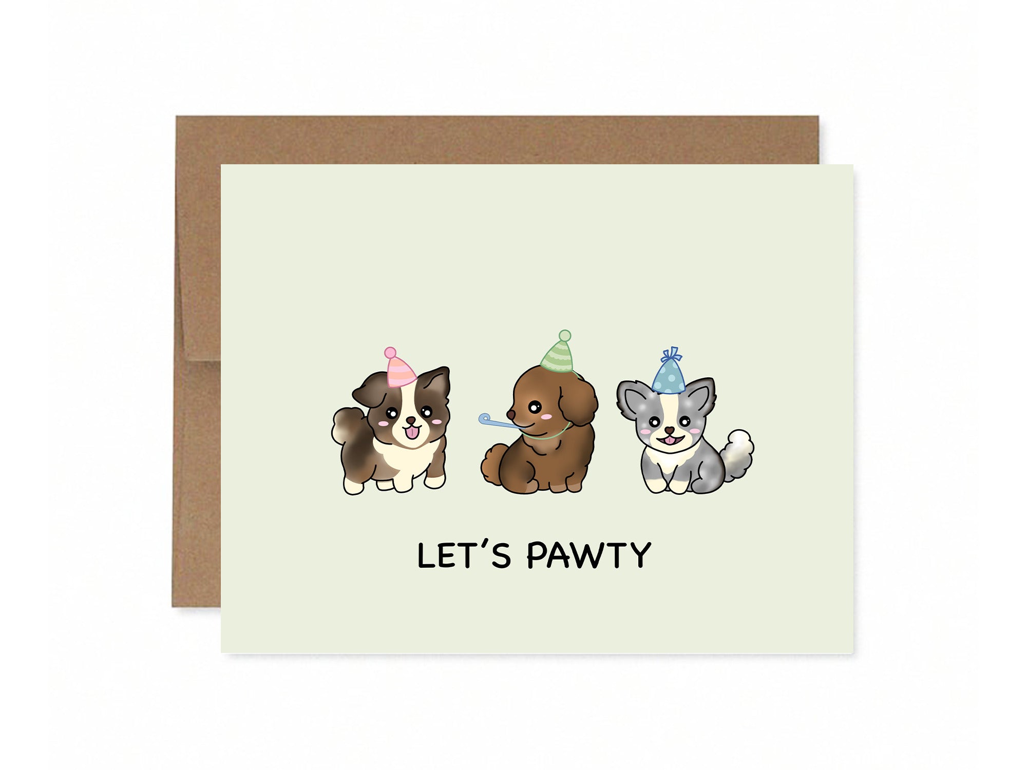 Let's Pawty | Greeting Card