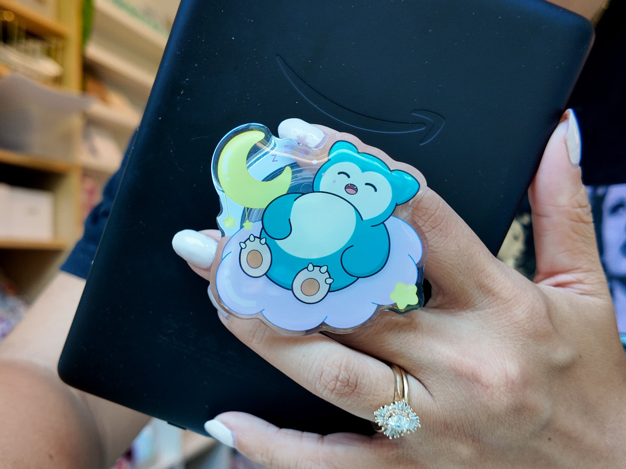 Sleepy Monster Magnetic Phone Grip
