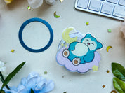 Sleepy Monster Magnetic Phone Grip