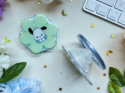 Flower Puppy Magnetic Phone Grip