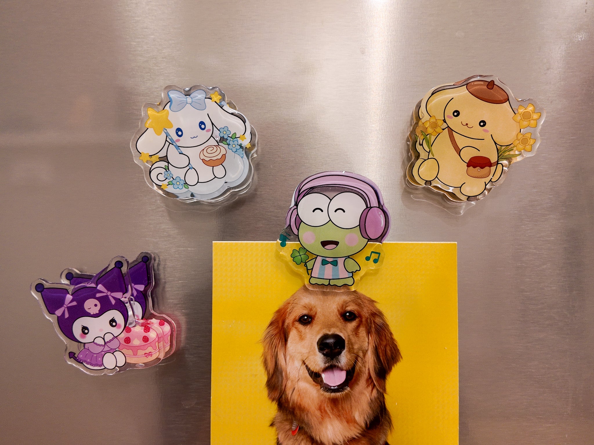 Totoro Wreath Magnet Clip