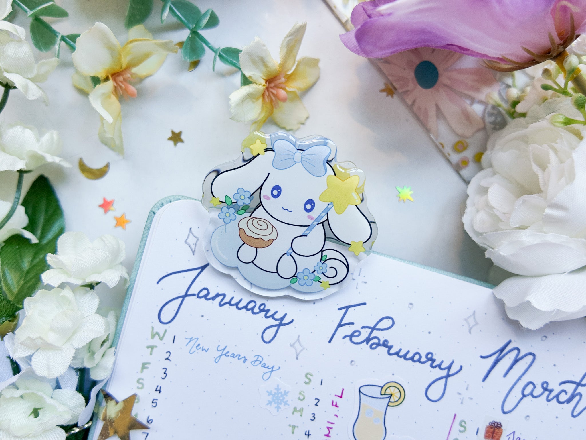 Cinnamoroll Magnet Clip