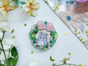 Totoro Wreath Magnet Clip