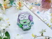 Keroppi Music Magnet Clip