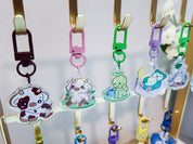 Chocolate Cow Key Charm