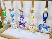 Shark Bunny Key Charm