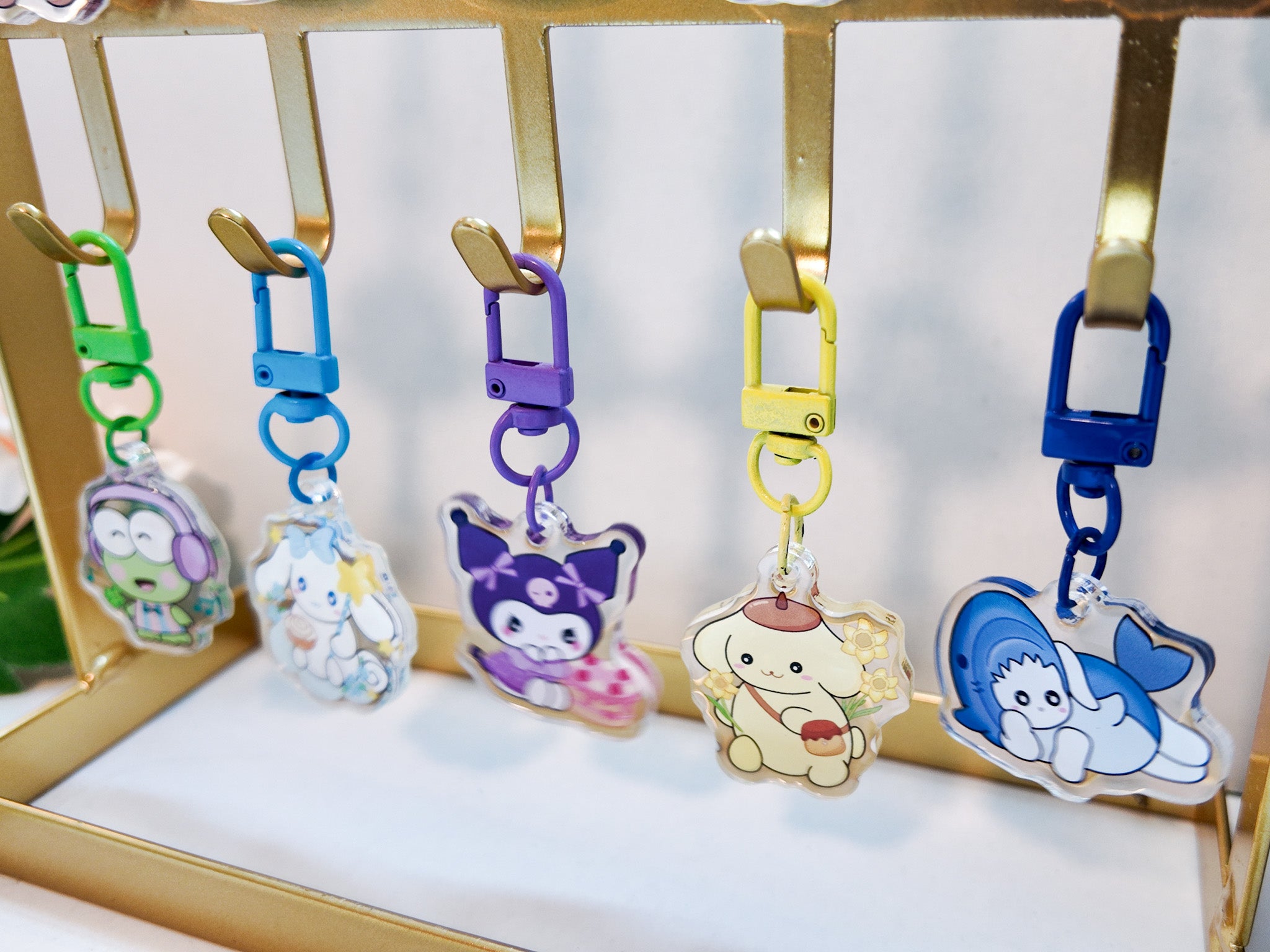 Shark Bunny Key Charm