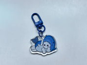 Shark Bunny Key Charm