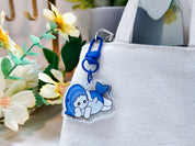 Shark Bunny Key Charm