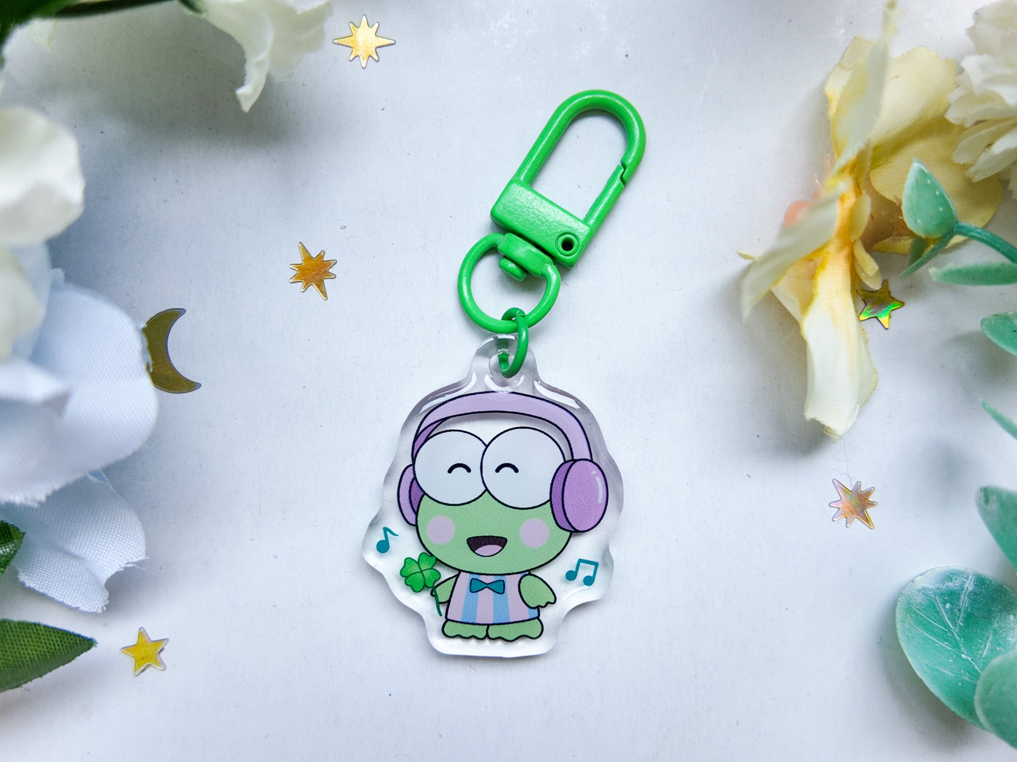 Keroppi Music Key Charm