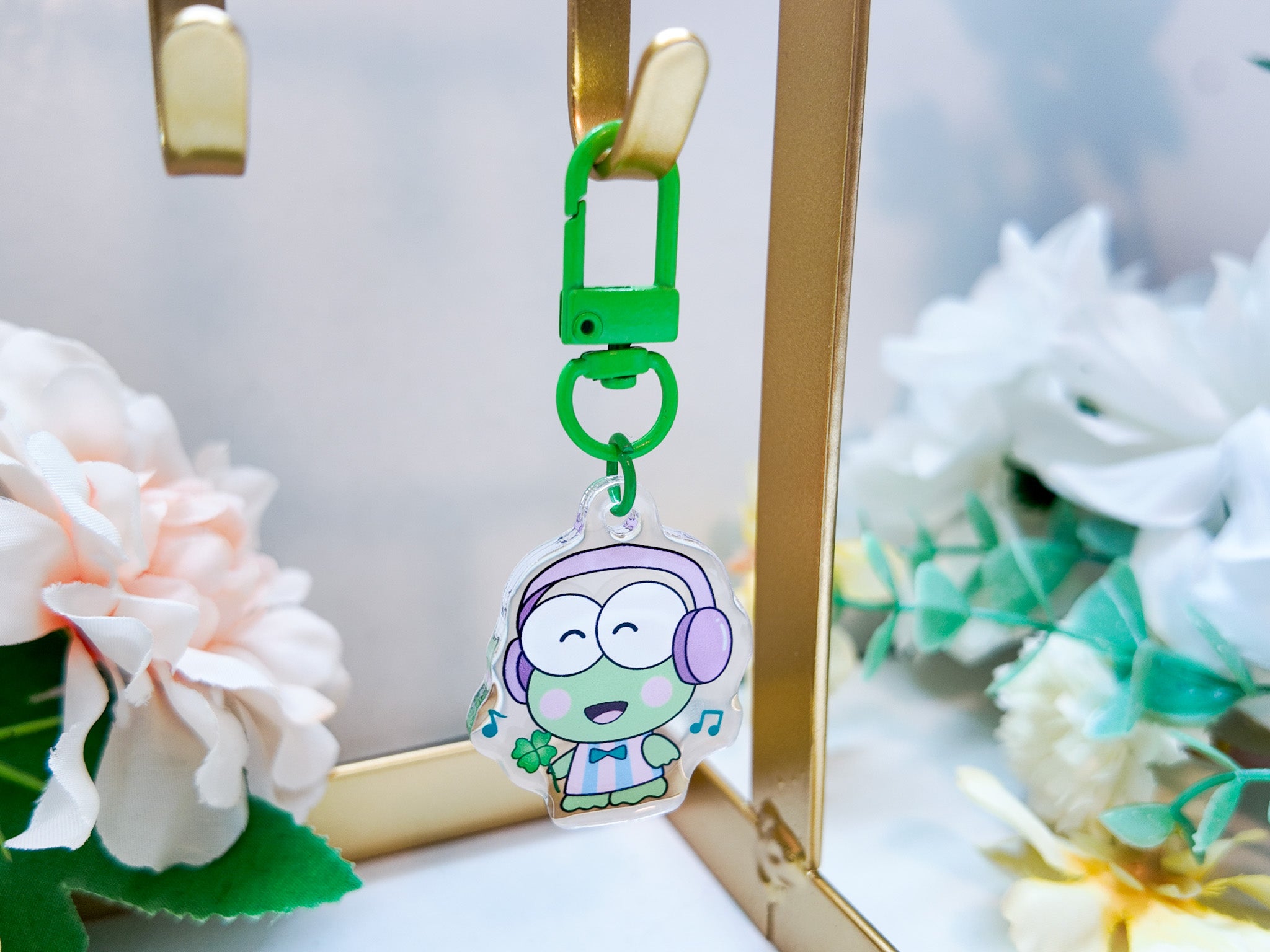 Keroppi Music Key Charm