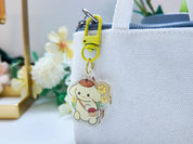 Pompompurin Daffodil Key Charm