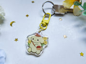 Pompompurin Daffodil Key Charm