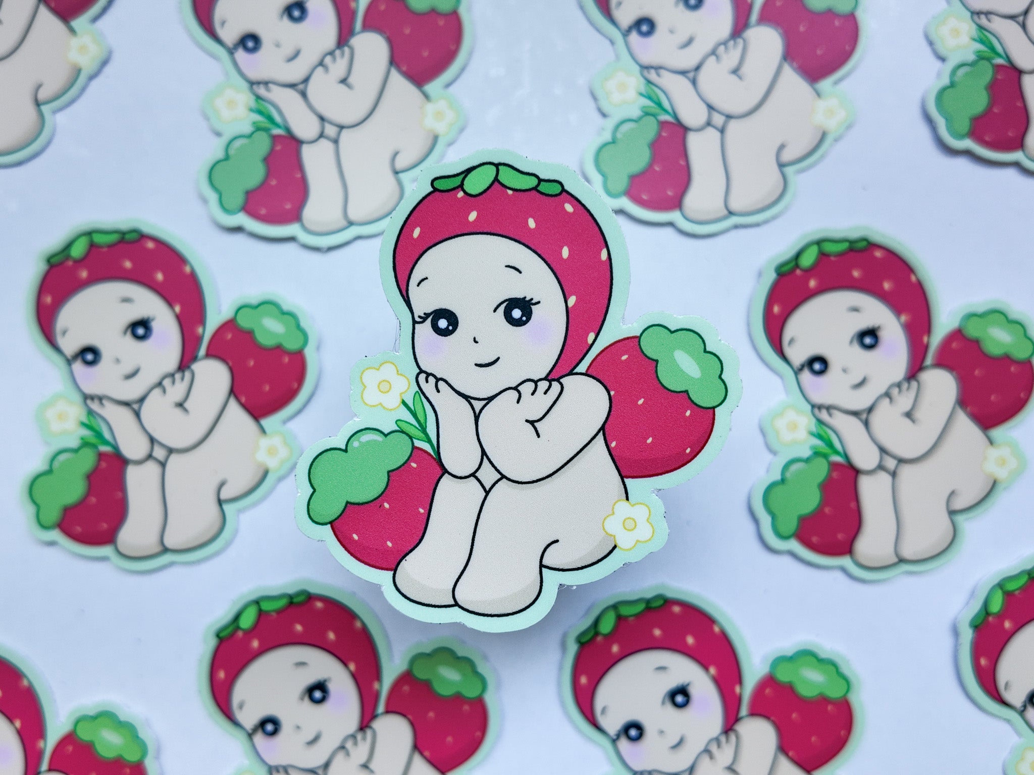 Strawberry Sonny Angel Sticker