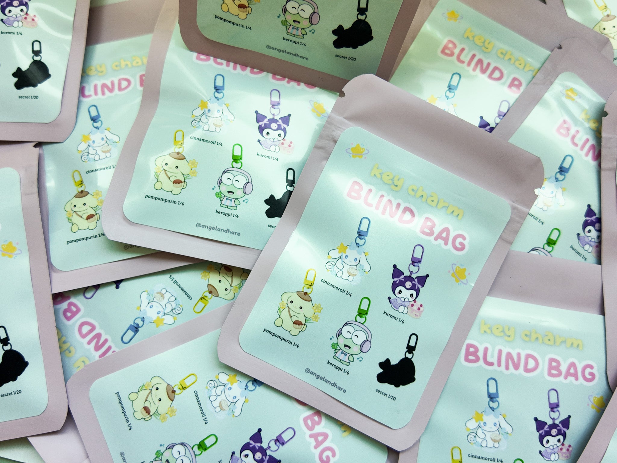 Key Charm Blind Bag - Sanrio Series