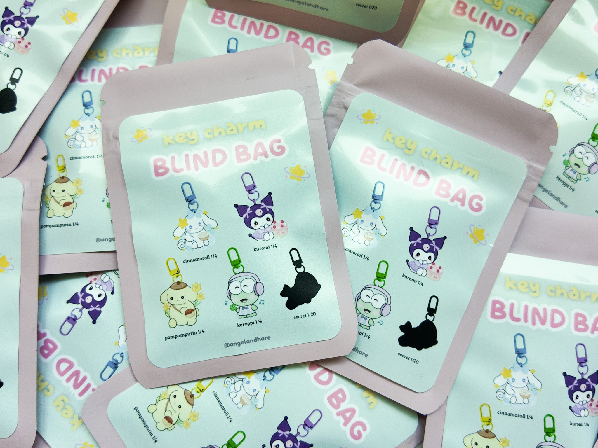 Key Charm Blind Bag - Sanrio Series