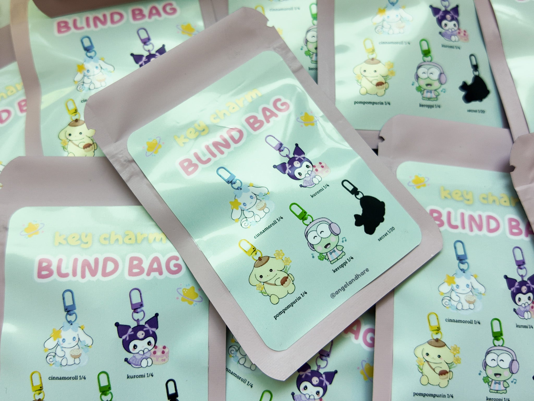 Key Charm Blind Bag - Sanrio Series