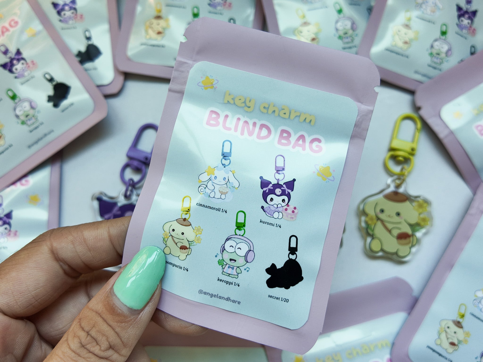 Key Charm Blind Bag - Sanrio Series