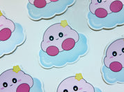 Cloud Kirby Sticker